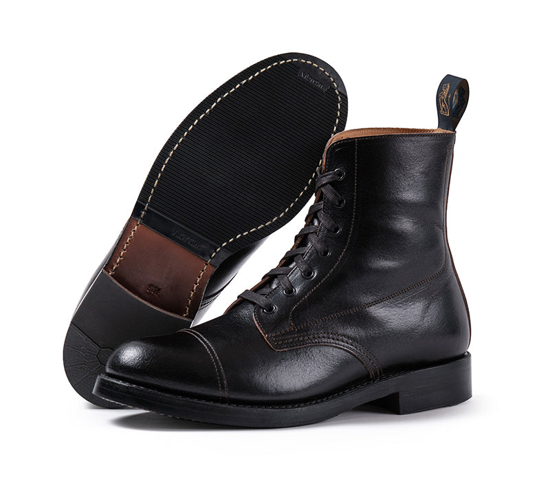 【PRE-ORDER】MONTGOMERY BOOTS / HORWEEN SHF HORSEHIDE BLACK