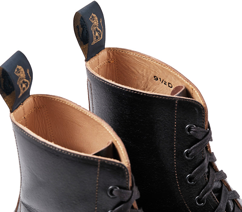 MONTGOMERY BOOTS / HORWEEN SHF HORSEHIDE BLACK