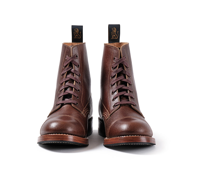 MONTGOMERY BOOTS / HORWEEN SHF HORSEHIDE HAVANA
