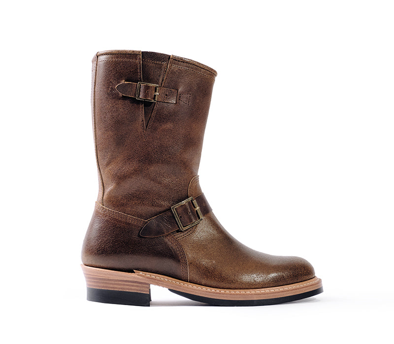 WEBSITE EXCLUSIVE OFFER WABASH ENGINEER BOOTS / HORWEEN SHF HORSEHIDE HAVANA