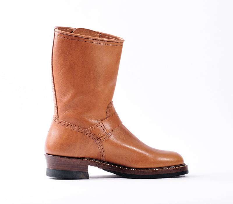 【PRE-ORDER】WABASH ENGINEER BOOTS / BADALASSI CARLO LEATHER COGNAC