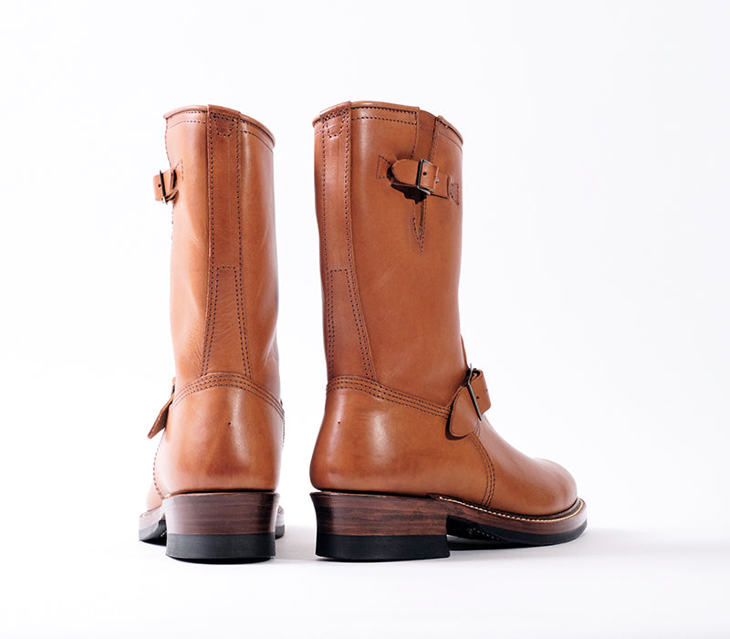 【PRE-ORDER】WABASH ENGINEER BOOTS / BADALASSI CARLO LEATHER COGNAC