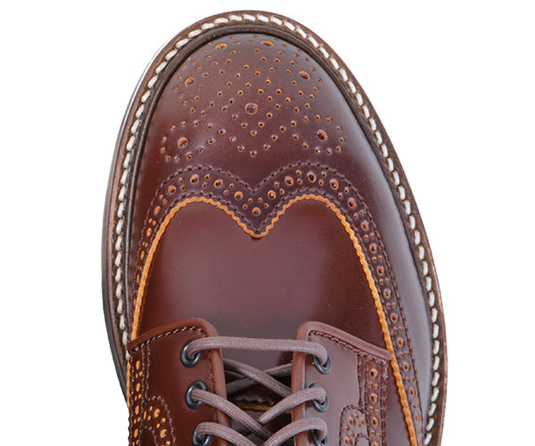 GLOVER BROGUES / SHINKI HIKAKU SHELL CORDOVAN COGNAC