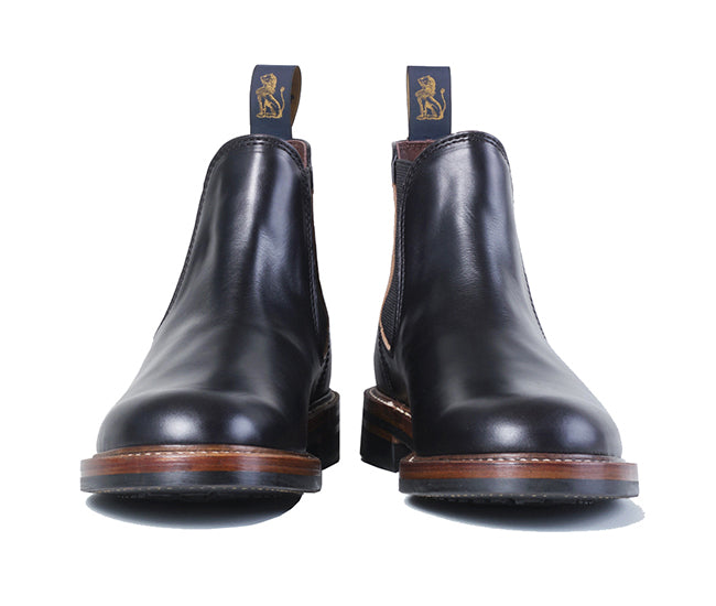 【PRE-ORDER】CHELSEA BOOTS / HORWEEN LEATHER CXL BLACK