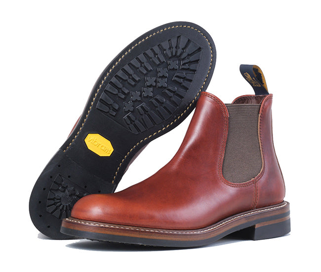 【PRE-ORDER】CHELSEA BOOTS / HORWEEN LEATHER CXL TIMBER
