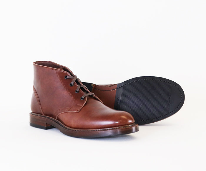 【PRE-ORDER】THE STEADFAST CHUKKA BOOTS / FRENCH CALFSKIN BROWN