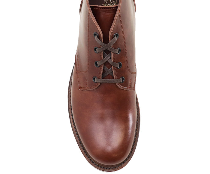 【PRE-ORDER】THE STEADFAST CHUKKA BOOTS / FRENCH CALFSKIN BROWN