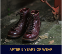 DONKEY PUNCHER BOOTS / HORWEEN LEATHER CXL BURGUNDY