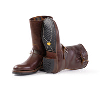 WABASH ENGINEER BOOTS / SHINKI HIKAKU HORSEBUTT DARK BROWN