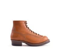 DONKEY PUNCHER BOOTS / BADALASSI CARLO LEATHER COGNAC