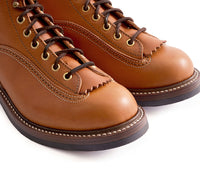 DONKEY PUNCHER BOOTS / BADALASSI CARLO LEATHER COGNAC