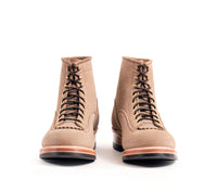 DONKEY PUNCHER BOOTS / HORWEEN LEATHER CXL NATURAL ROUGHOUT