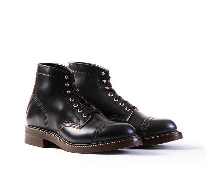 COMBAT BOOTS / HORWEEN LEATHER CXL BLACK – John ...