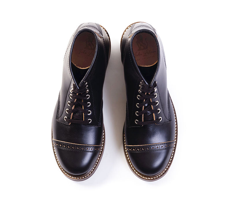 COMBAT BOOTS / HORWEEN LEATHER CXL BLACK – John Lofgren Bootmaker