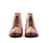 【PRE-ORDER 2025】WEBSITE EXCLUSIVE OFFER COMBAT BOOTS / SHINKI HIKAKU SHELL CORDOVAN NATURAL