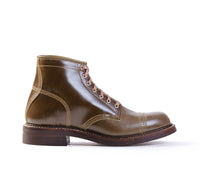 【PRE-ORDER 2025】WEBSITE EXCLUSIVE OFFER COMBAT BOOTS / SHINKI HIKAKU SHELL CORDOVAN OLIVE