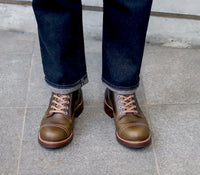【PRE-ORDER 2025】COMBAT BOOTS / HORWEEN LEATHER CXL DARK OLIVE