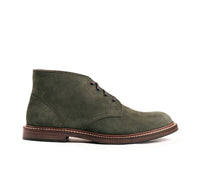 THE STEADFAST CHUKKA BOOTS / JAPANESE SUEDE OLIVE