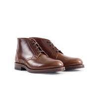 THE STEADFAST CHUKKA BOOTS / SHINKI HIKAKU SHELL CORDOVAN COGNAC