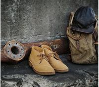 MILITARY DESERT BOOTS / JAPANESE SUEDE SAND