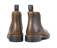 【PRE-ORDER 2025】CHELSEA BOOTS / HORWEEN LEATHER CXL DARK OLIVE