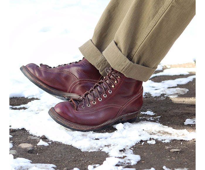 【PRE-ORDER 2025】DONKEY PUNCHER BOOTS / HORWEEN LEATHER CXL BURGUNDY