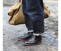 【PRE-ORDER 2025】COMBAT BOOTS / HORWEEN LEATHER CXL BLACK