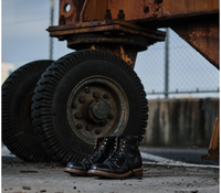 COMBAT BOOTS / HORWEEN LEATHER CXL BLACK