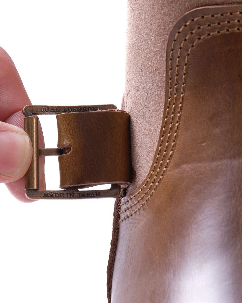 CHRISTMAS 2026 LIMITED EDITION / WABASH ENGINEER BOOTS / HORWEEN LEATHER CXL / NATURAL ROUGHOUT x DARK OLIVE