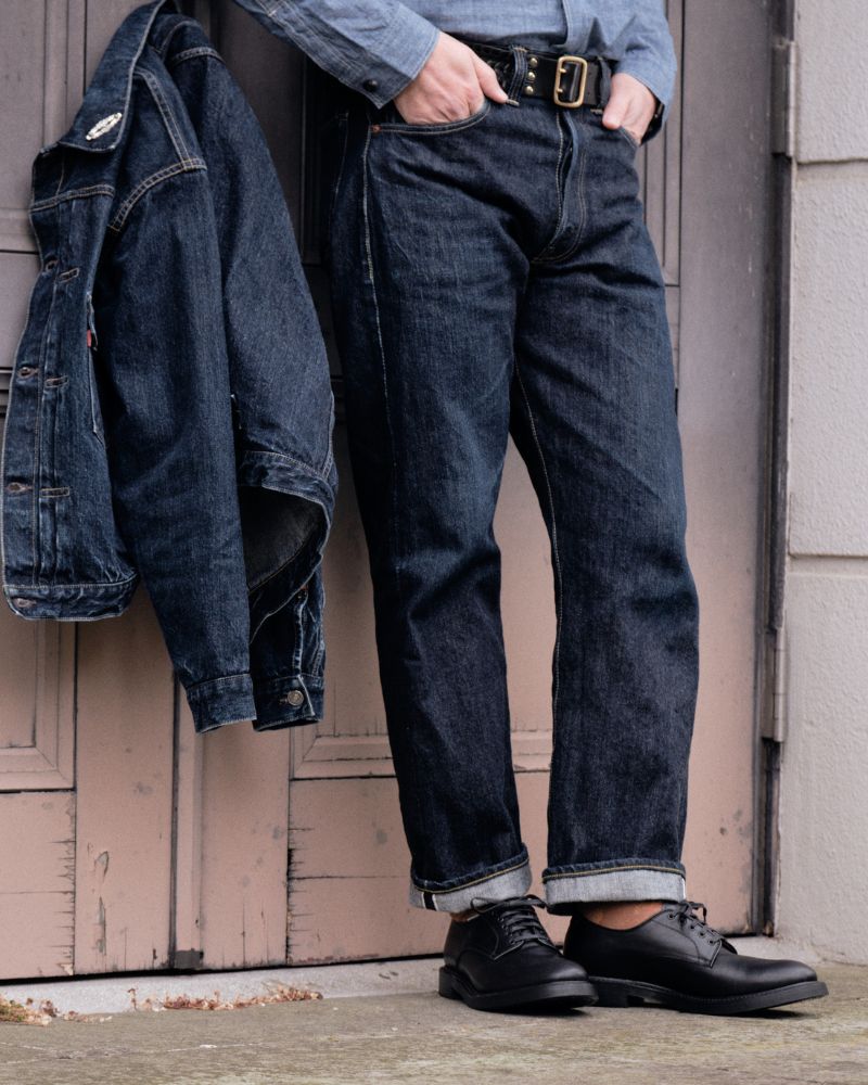 【PRE-ORDER】WAYFARER DERBY SHOES / SHINKI HIKAKU HORSEHIDE BLACK