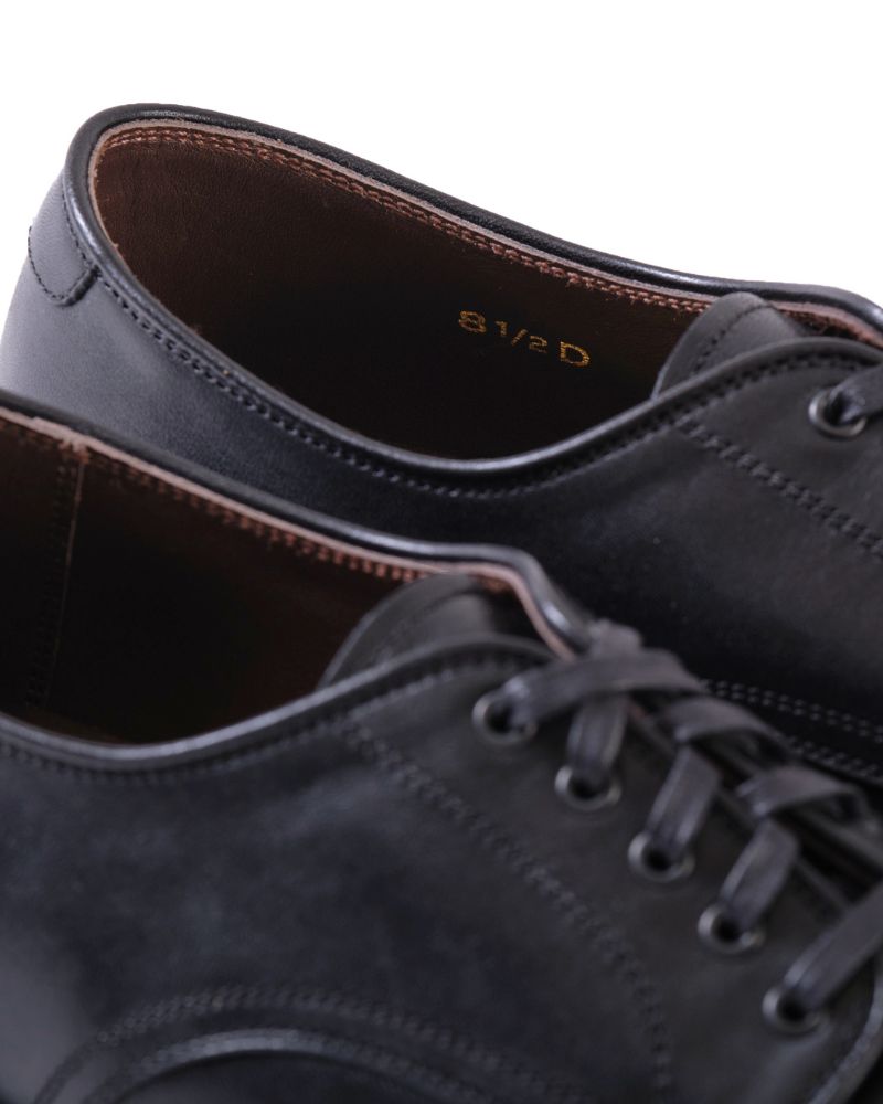【PRE-ORDER】WAYFARER DERBY SHOES / SHINKI HIKAKU HORSEHIDE BLACK