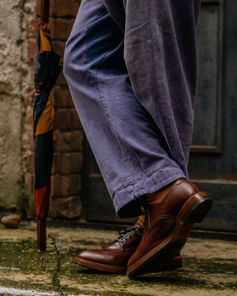 【PRE-ORDER】WAYFARER DERBY SHOES / SHINKI HIKAKU HORSEHIDE BROWN