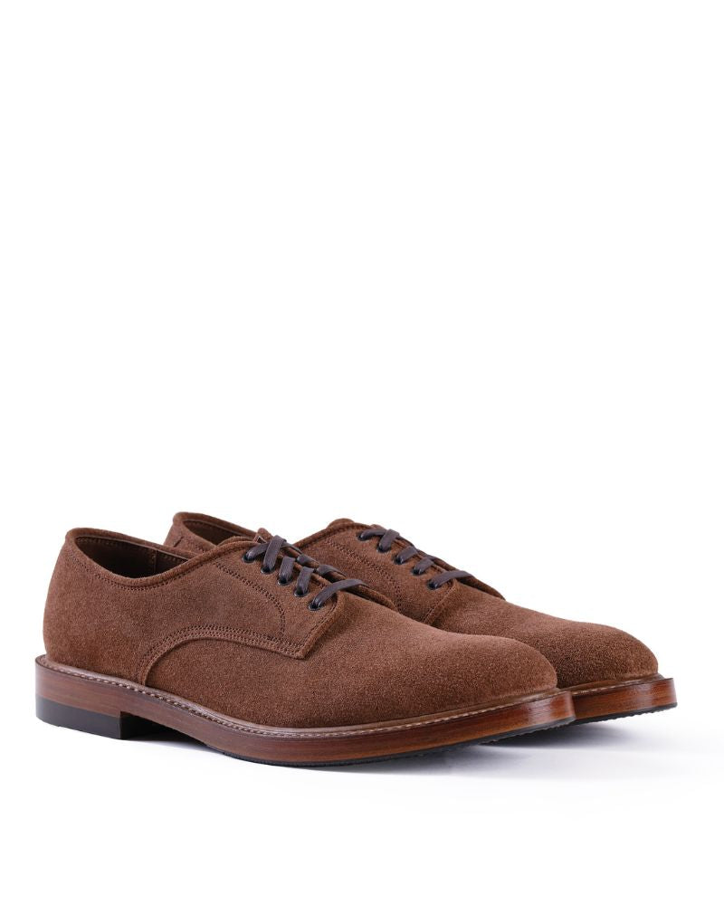 【PRE-ORDER】WAYFARER DERBY SHOES / JAPANESE SUEDE SADDLE BROWN