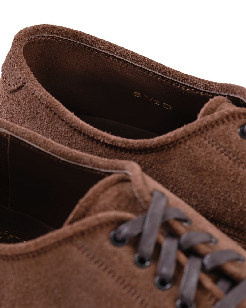 【PRE-ORDER】WAYFARER DERBY SHOES / JAPANESE SUEDE SADDLE BROWN