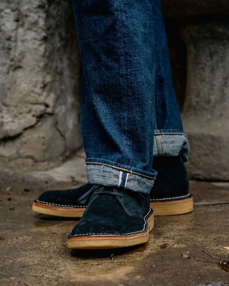 【PRE-ORDER】MILITARY DESERT BOOTS / JAPANESE SUEDE BLACK