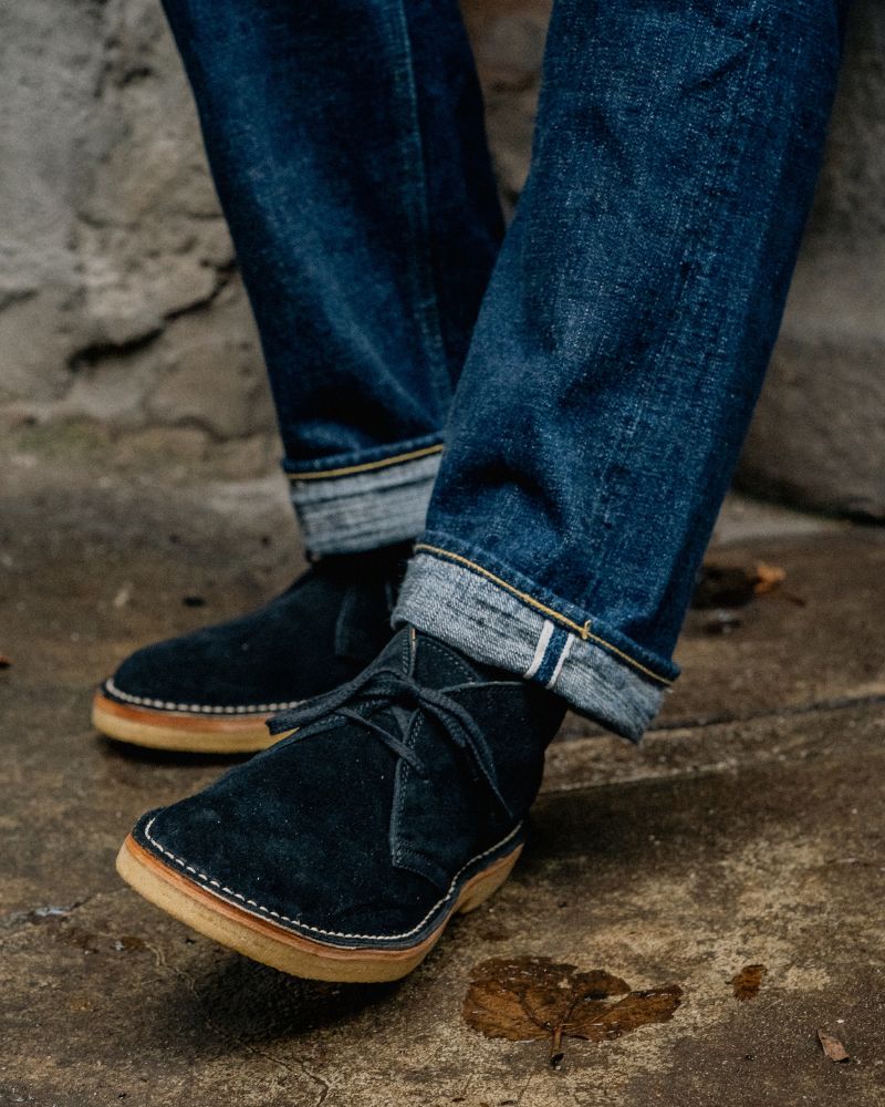 【PRE-ORDER】MILITARY DESERT BOOTS / JAPANESE SUEDE BLACK