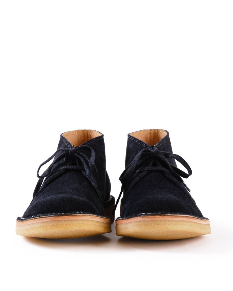 【PRE-ORDER】MILITARY DESERT BOOTS / JAPANESE SUEDE BLACK
