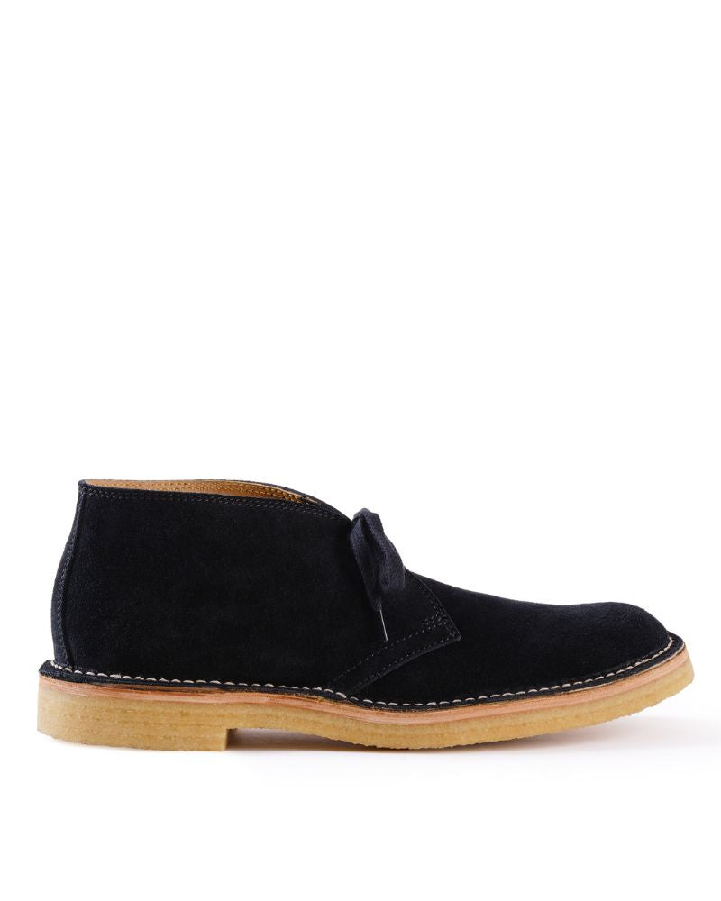 【PRE-ORDER】MILITARY DESERT BOOTS / JAPANESE SUEDE BLACK