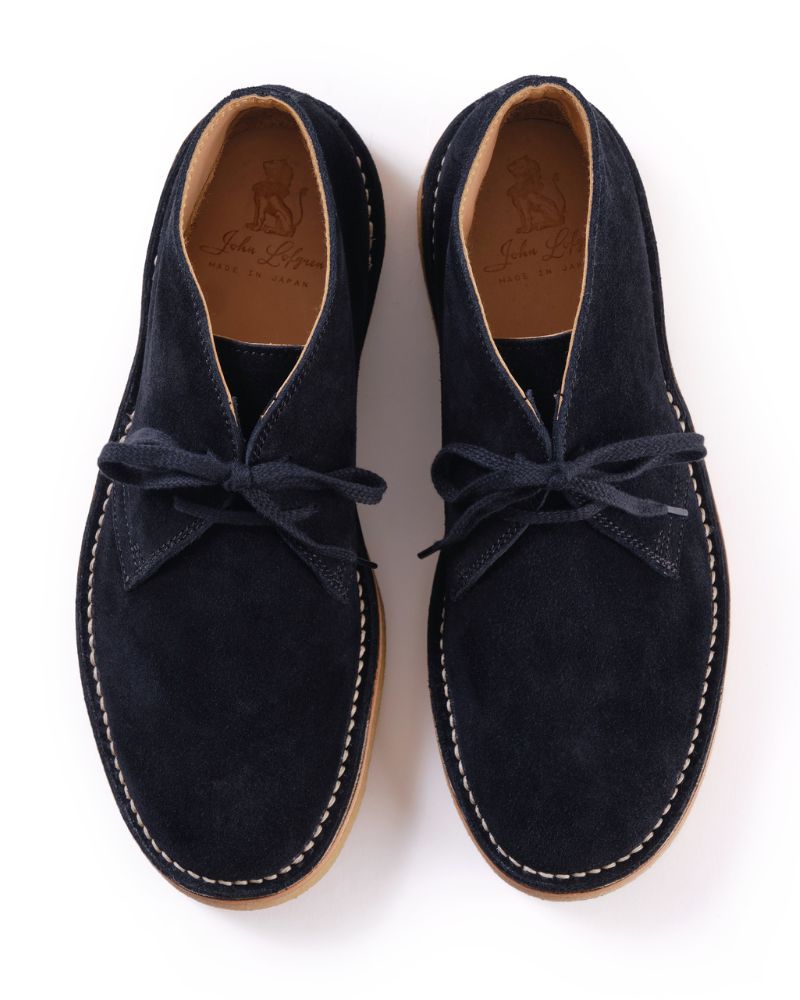 【PRE-ORDER】MILITARY DESERT BOOTS / JAPANESE SUEDE BLACK