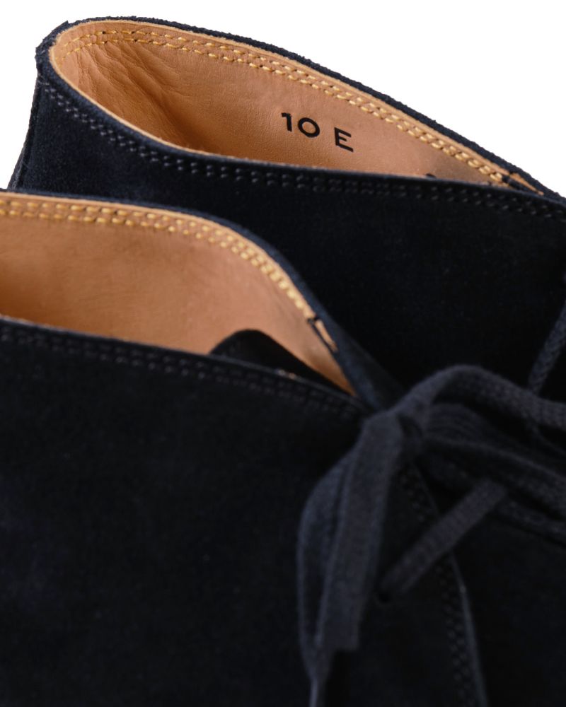 【PRE-ORDER】MILITARY DESERT BOOTS / JAPANESE SUEDE BLACK