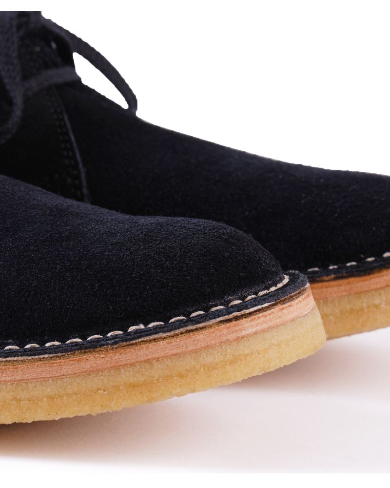 【PRE-ORDER】MILITARY DESERT BOOTS / JAPANESE SUEDE BLACK