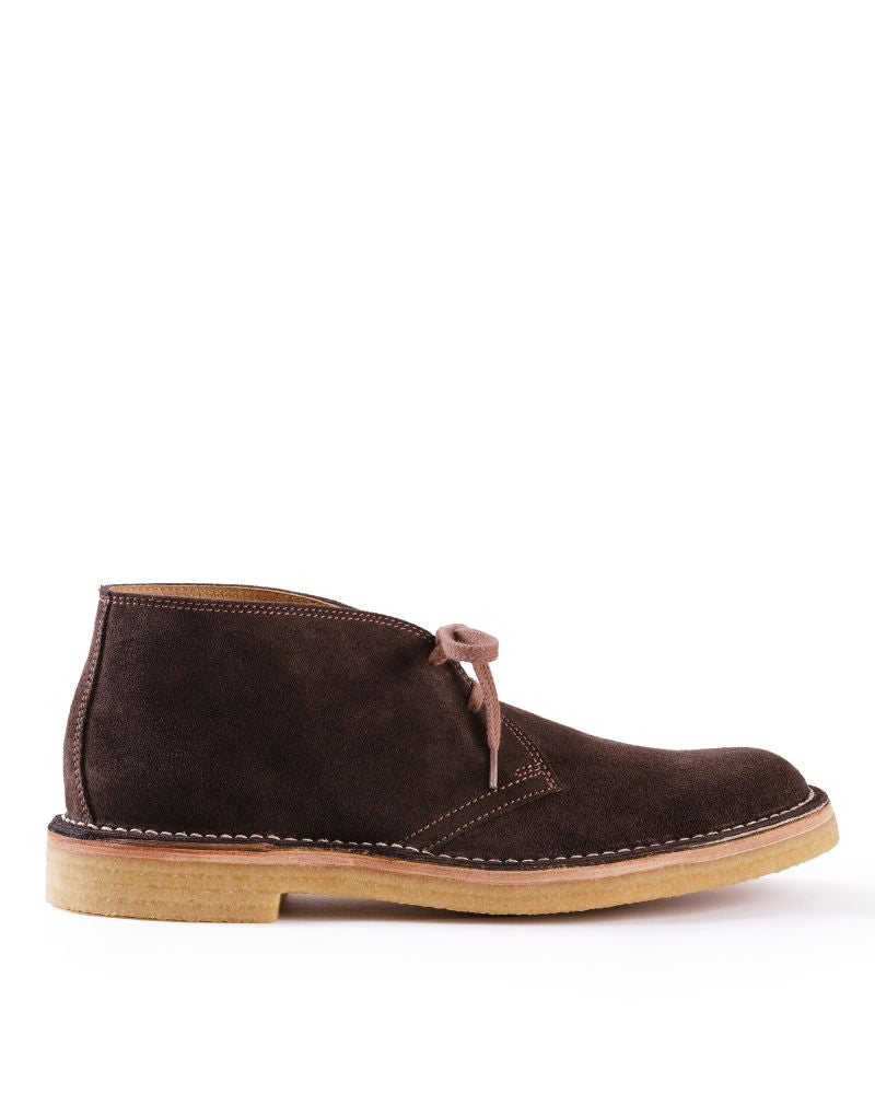 【PRE-ORDER】MILITARY DESERT BOOTS / JAPANESE SUEDE DARK BROWN
