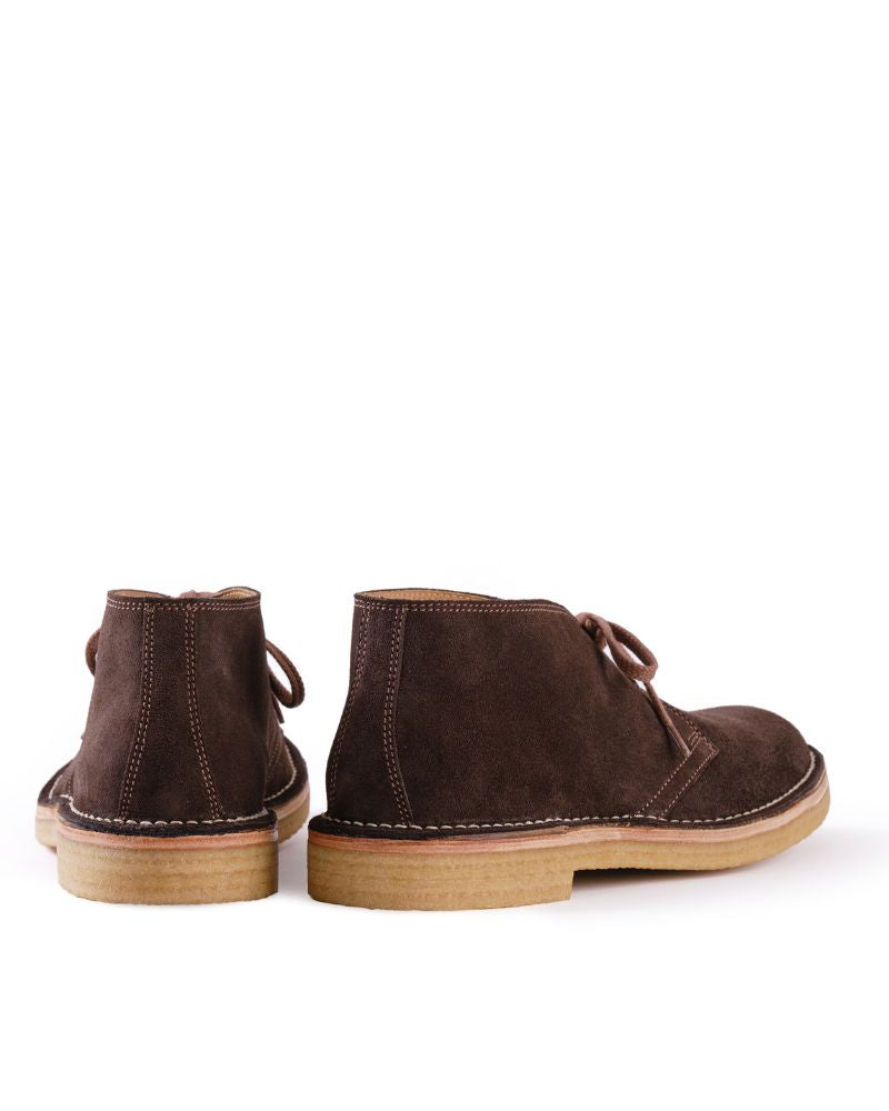 【PRE-ORDER】MILITARY DESERT BOOTS / JAPANESE SUEDE DARK BROWN