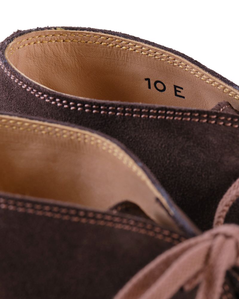【PRE-ORDER】MILITARY DESERT BOOTS / JAPANESE SUEDE DARK BROWN