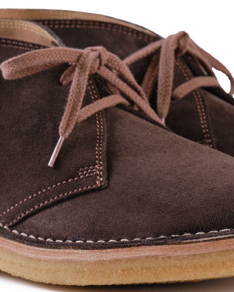 【PRE-ORDER】MILITARY DESERT BOOTS / JAPANESE SUEDE DARK BROWN