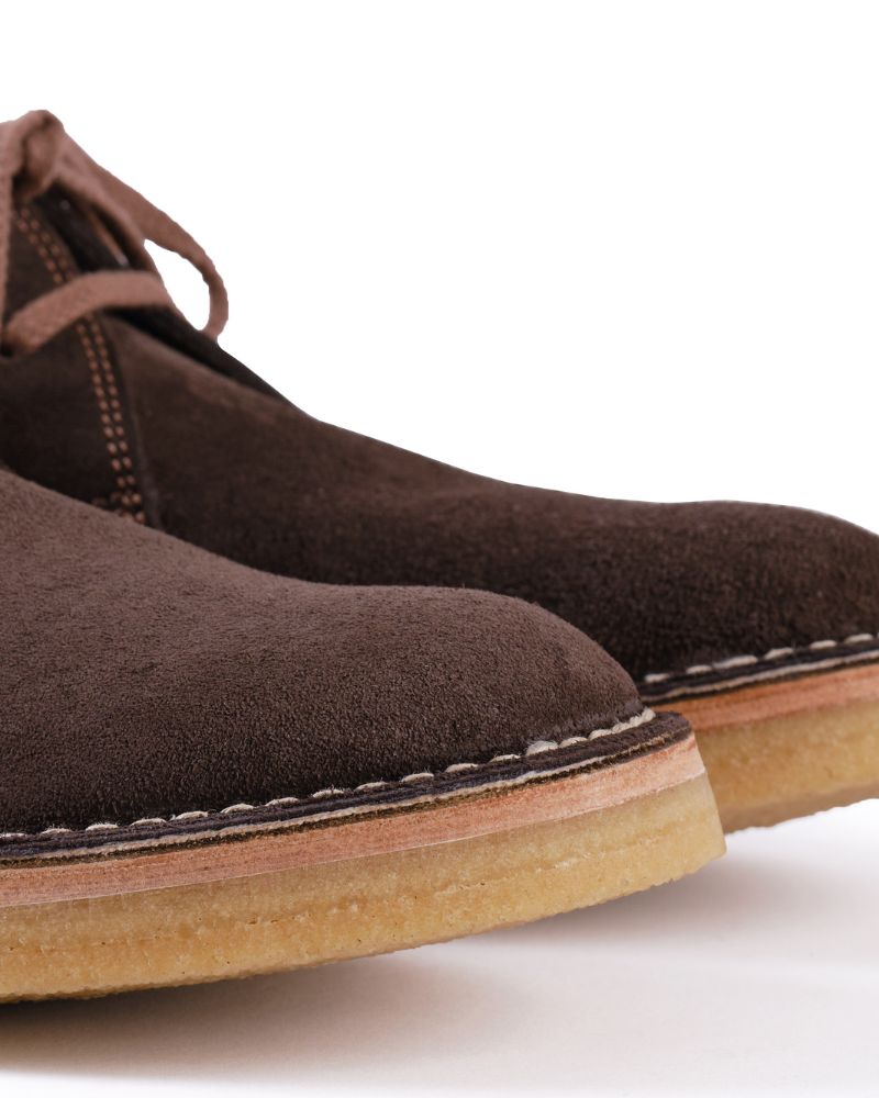 【PRE-ORDER】MILITARY DESERT BOOTS / JAPANESE SUEDE DARK BROWN