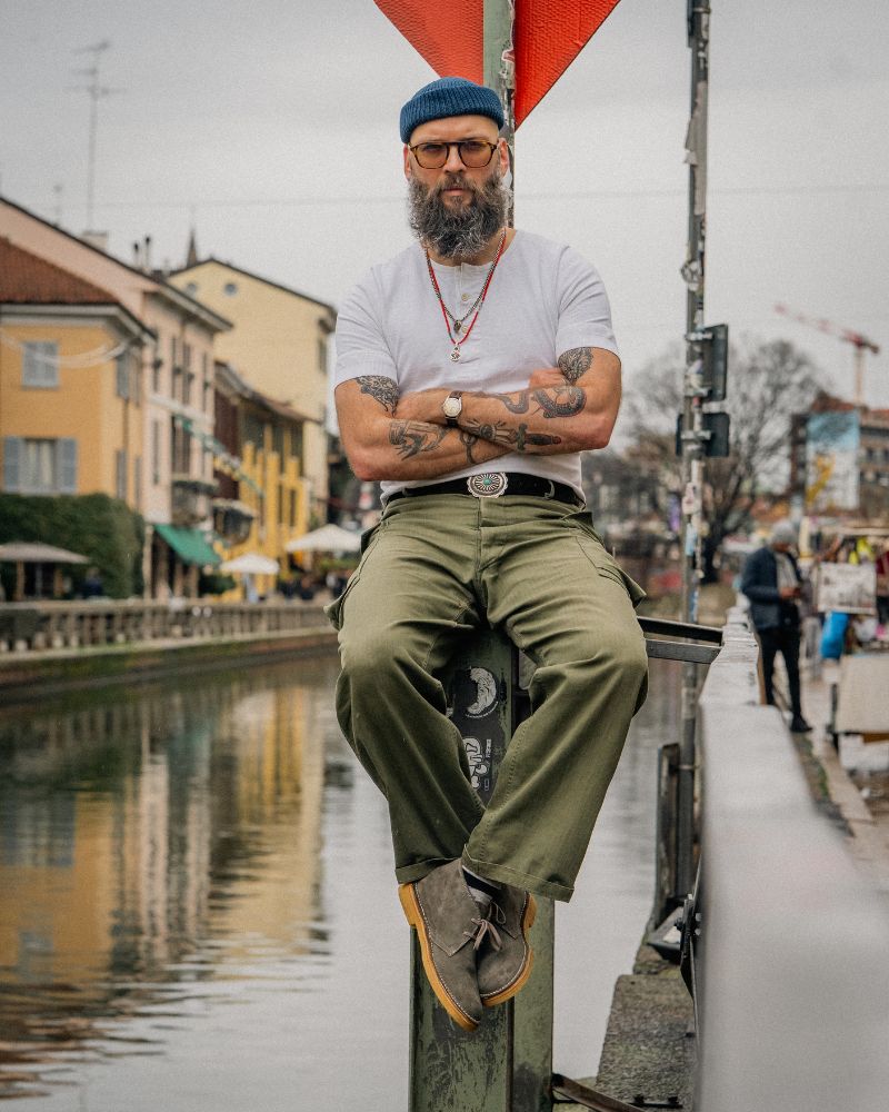 【PRE-ORDER】MILITARY DESERT BOOTS / JAPANESE SUEDE GRAY