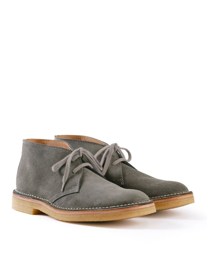 【PRE-ORDER】MILITARY DESERT BOOTS / JAPANESE SUEDE GRAY