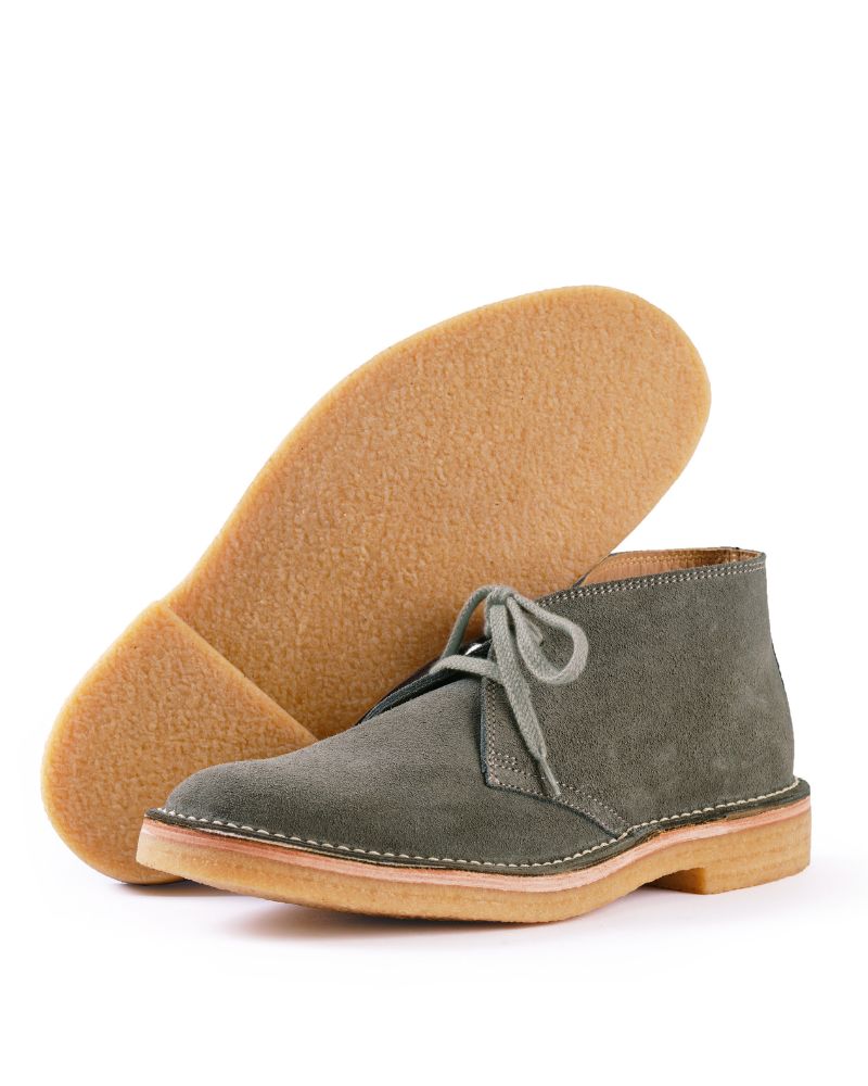 【PRE-ORDER】MILITARY DESERT BOOTS / JAPANESE SUEDE GRAY
