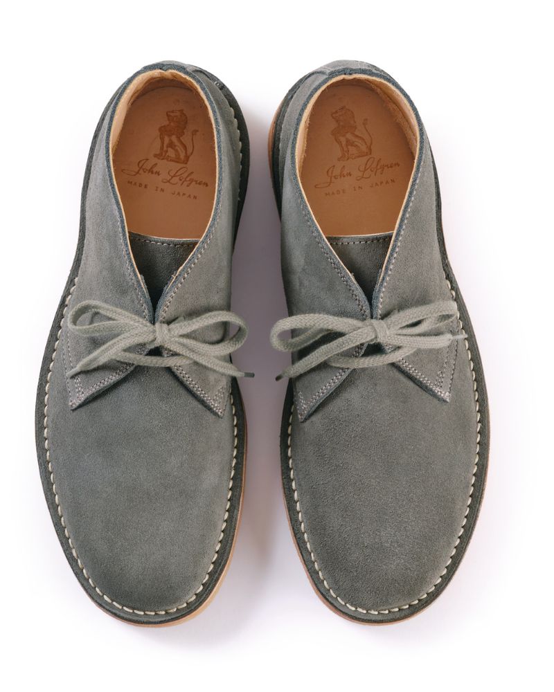 【PRE-ORDER】MILITARY DESERT BOOTS / JAPANESE SUEDE GRAY